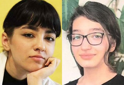 Nika Shahkarmi (links) und Sarina Esmailzadeh (rechts)