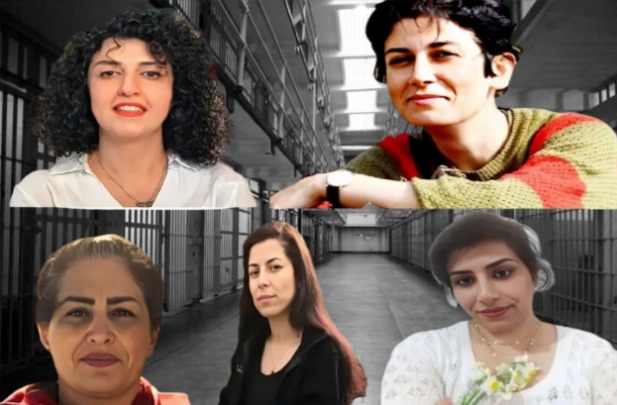 • Narges Mohammadi • Pakhshan Azizi • Mahbubeh Rezaei • Varishe Moradi • Pariwosch Moslemi